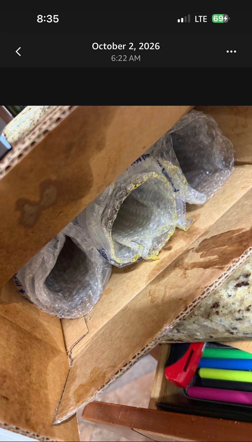 Customer photo review of Di Marco Olio Sicilian Olive Oil
