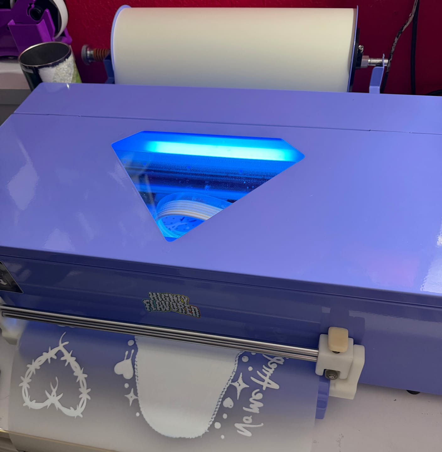 Customer photo review of Highly Flavored DTF Printer (Printer & Software Included)