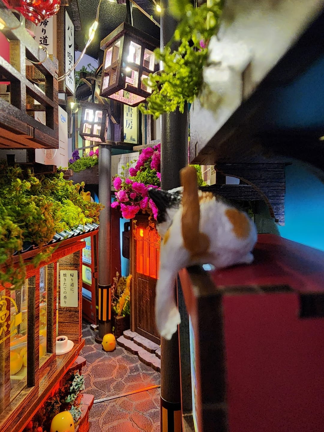 Customer photo review of Lost Summer Lane DIY Japanese Book Nook Kit | MiniAlley | Pre-Order