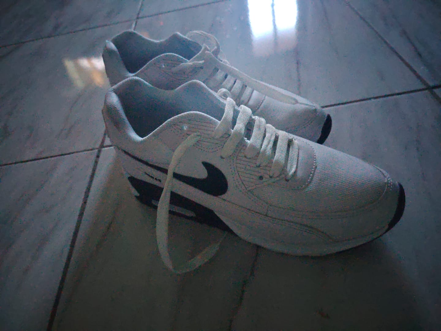 Customer photo review of Tenis Max 90 Blanco Negro