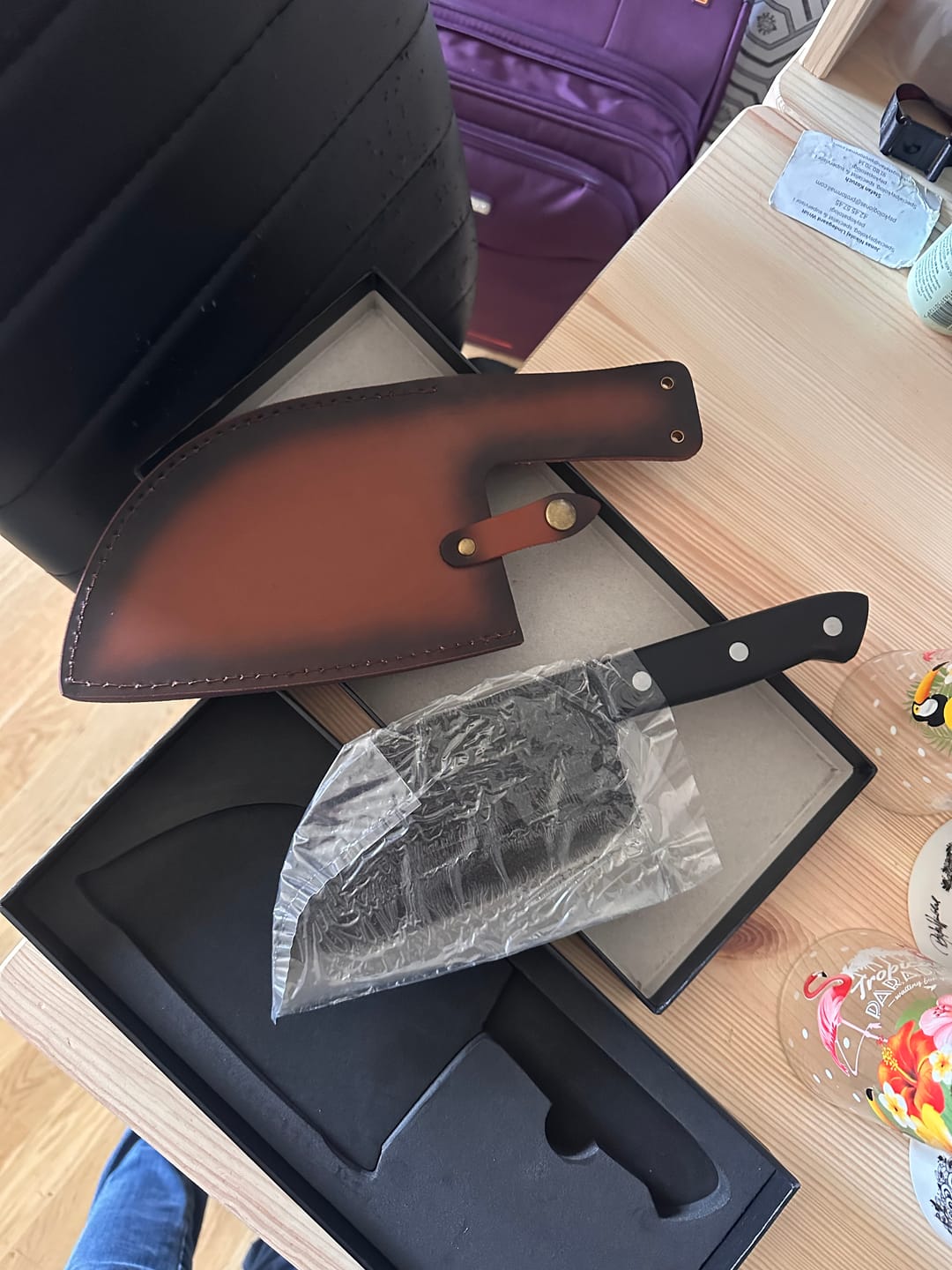 Customer photo review of The Nikos Knife™