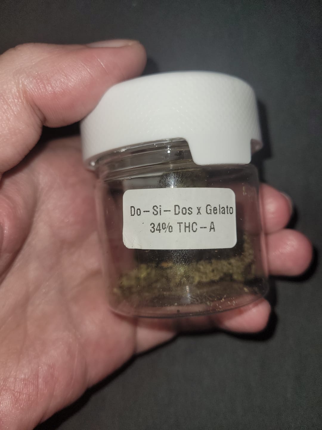 Customer photo review of THC-A 34% Blüten Do-Si-Dos x Gelato