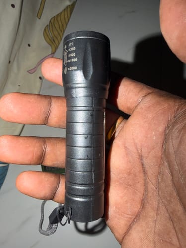 Customer photo review of PowerBeam Rechargeable LED Torch Light