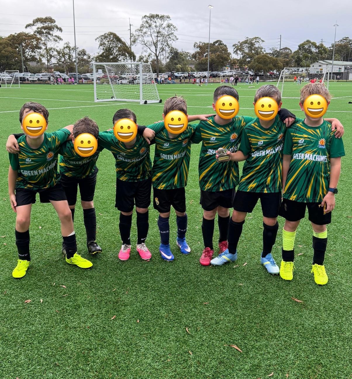 Customer photo review of SUTHERLAND SHIRE FA SUMMER - BURST - GREEN