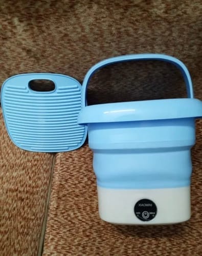 Customer photo review of Mini Portable and Foldable Washing Machine