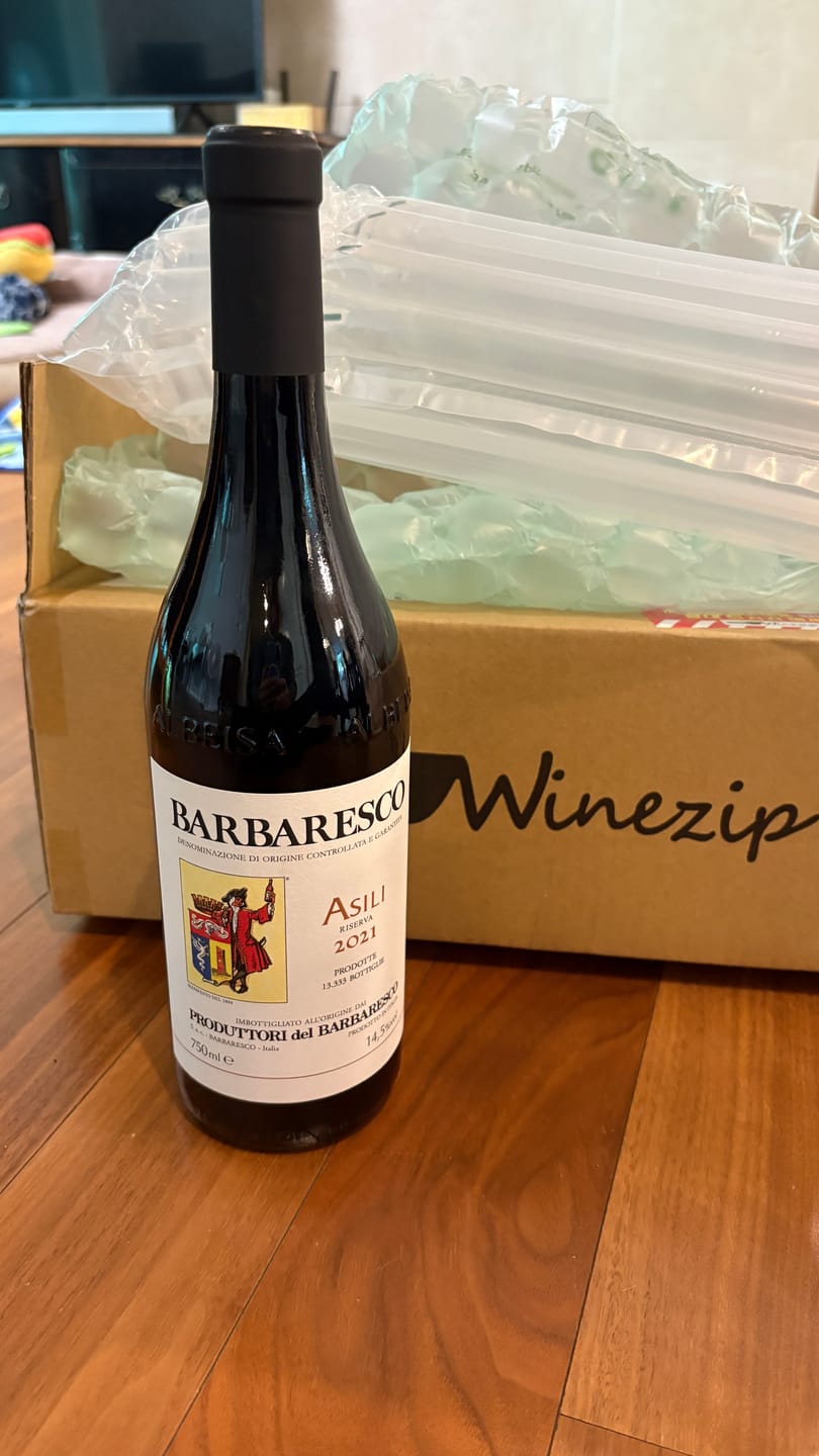 Customer photo review of Produttori del Barbaresco Riserva Asili 2021