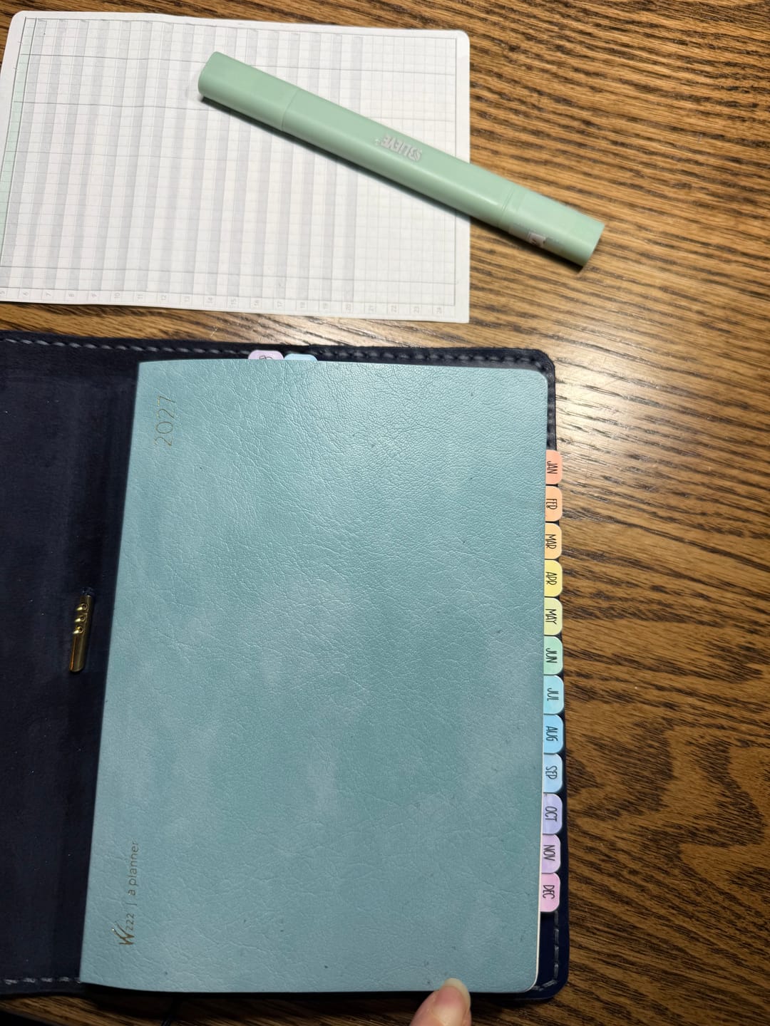 Customer photo review of PRE-ORDER | 2027 B6 Weekly Planner | Core | Unstacked Weekends
