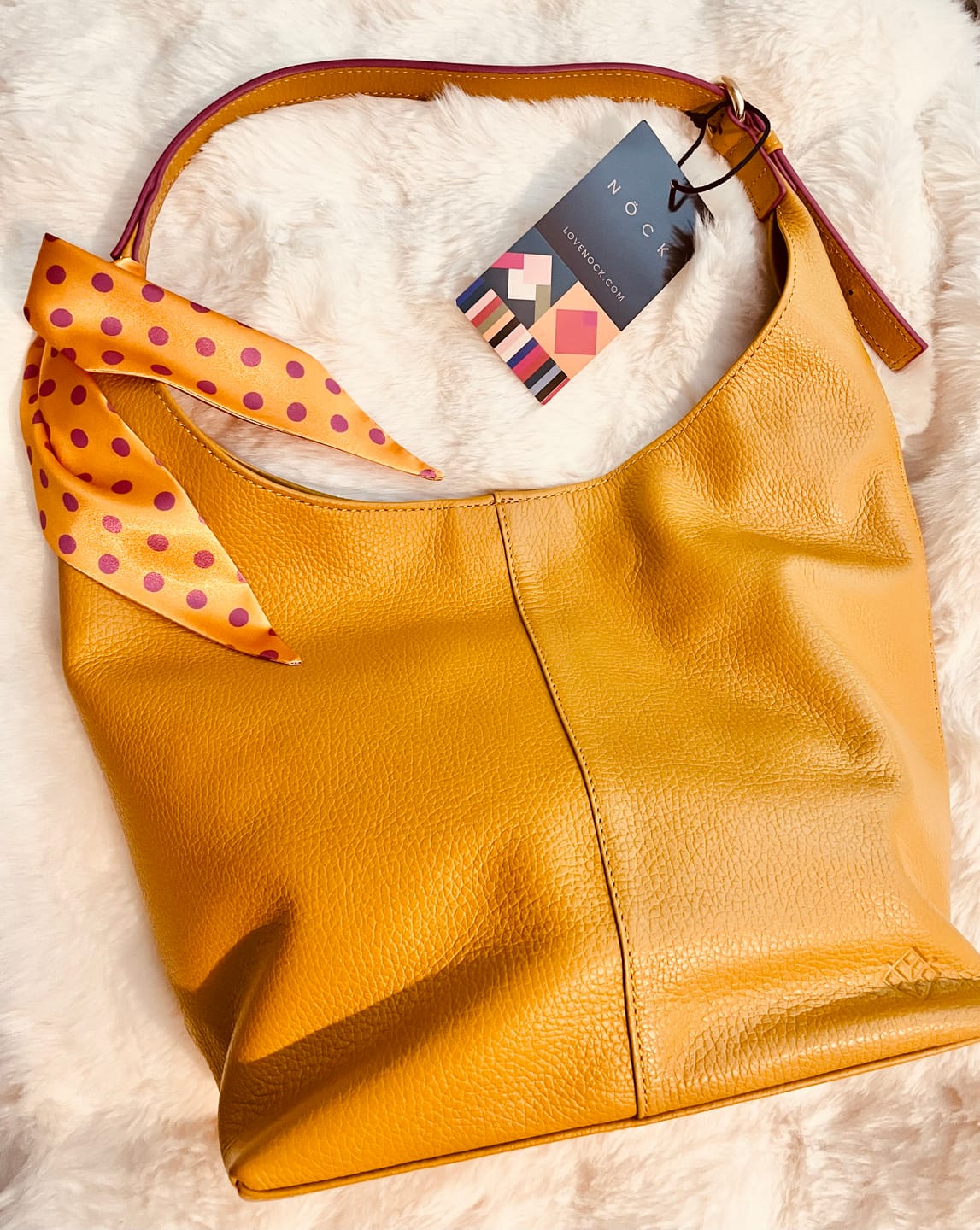 Customer photo review of Boho Mostaza Mascada
