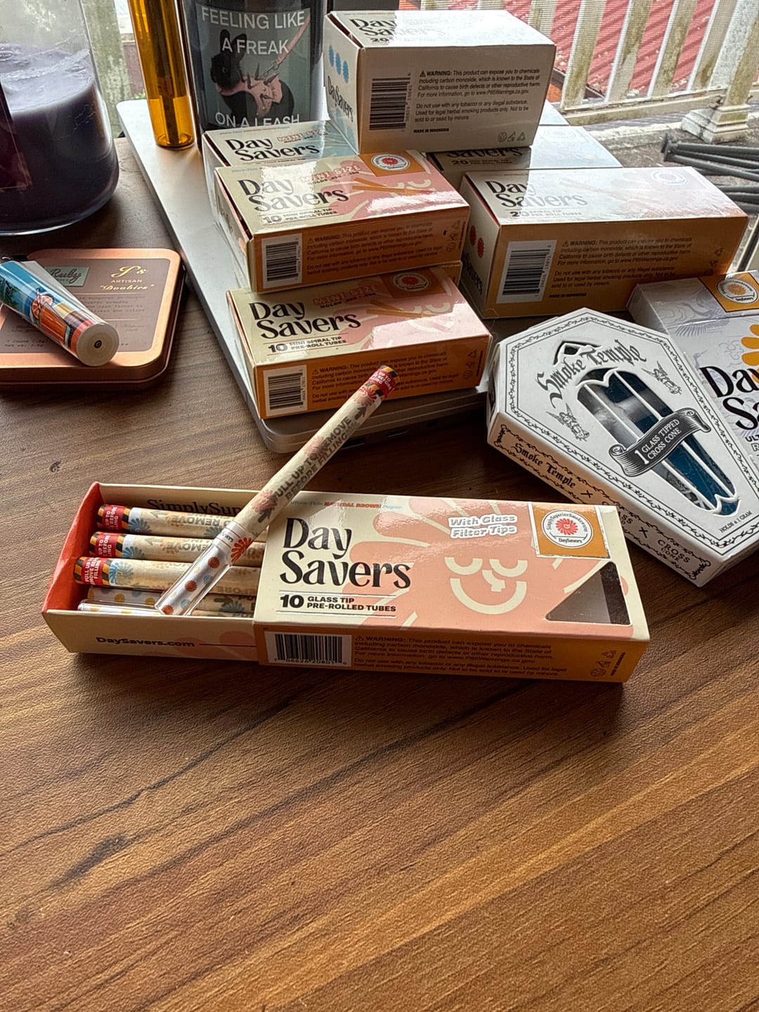 Customer photo review of Glass Tip Artisan Tubes (10 Pack)
