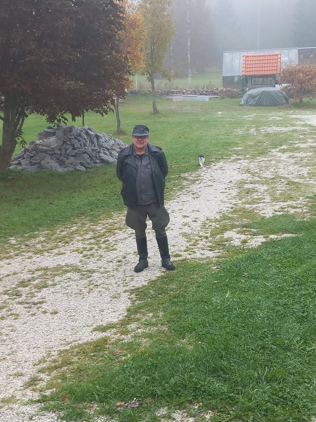 Customer photo review of Genuine Finnish army M65 field cap Finland military issue surplus wool hat NEW