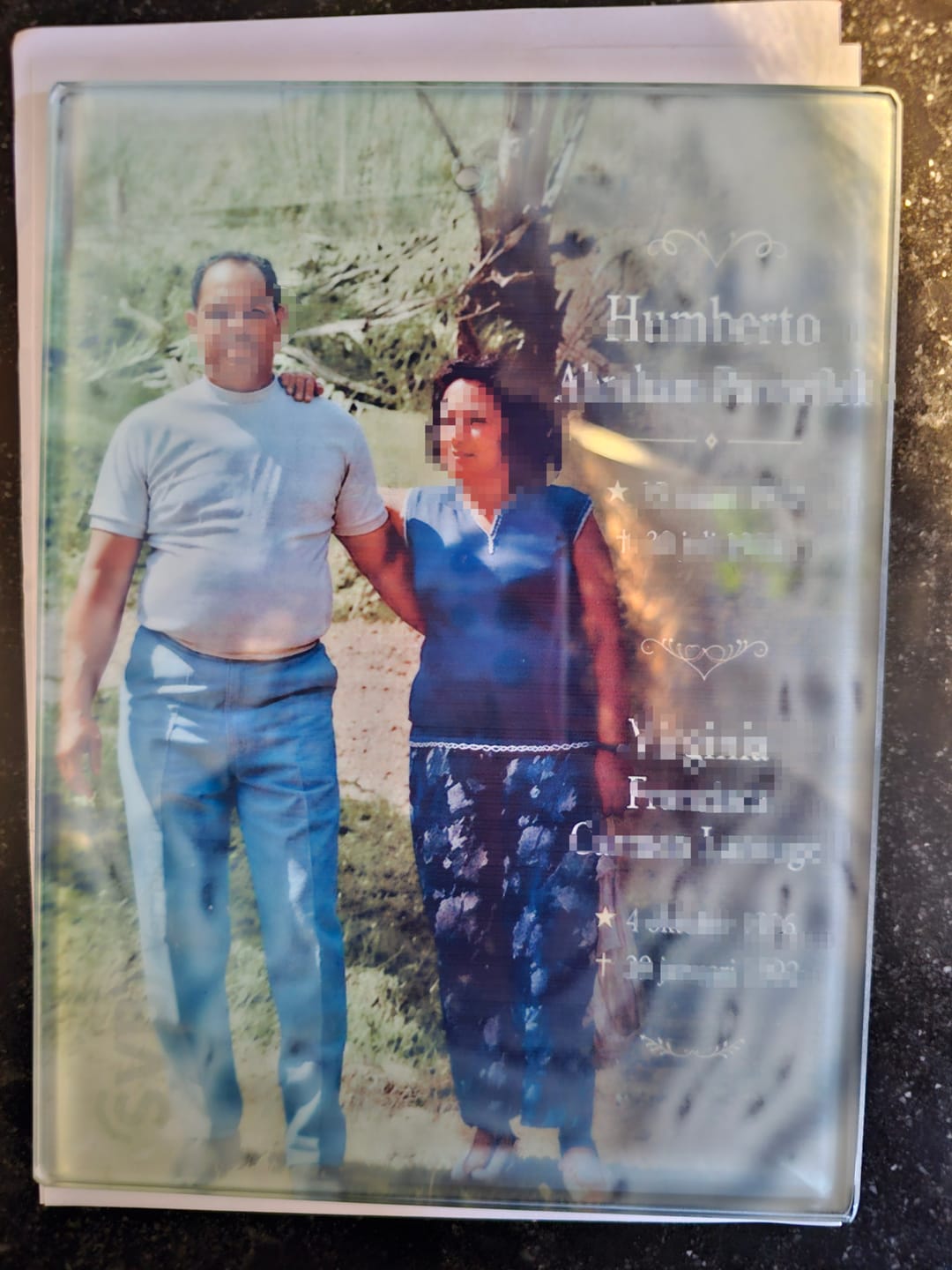 Customer photo review of Glasframe 15 x 20 cm voor sublimatie
