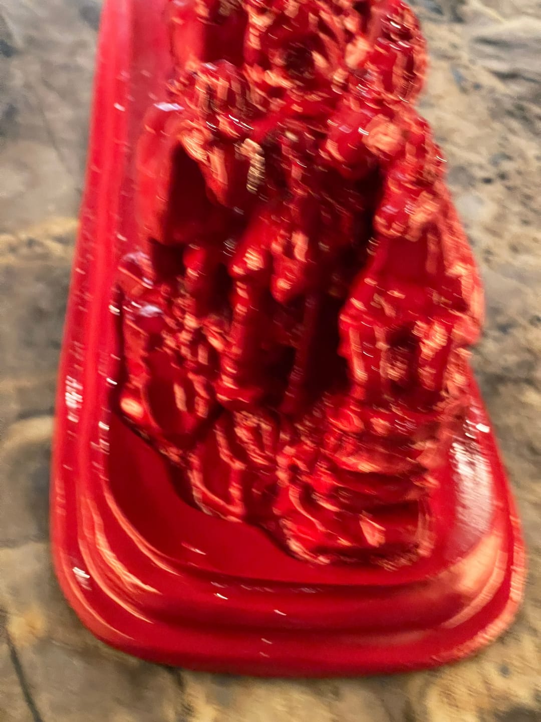 Customer photo review of Majestic Twelve Red Running Horses Resin Sculpture Vastu Remedy for Power, Rapid Progress and Business Growth for Office, Leadership Spaces and Living Room Decor | 39 x 14 cm | 1.6 kg