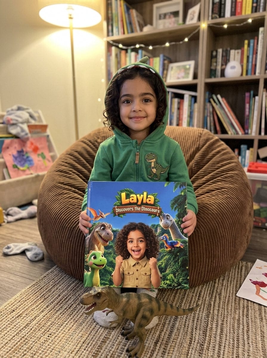 Customer photo review of Explore the World of Dinosaurs