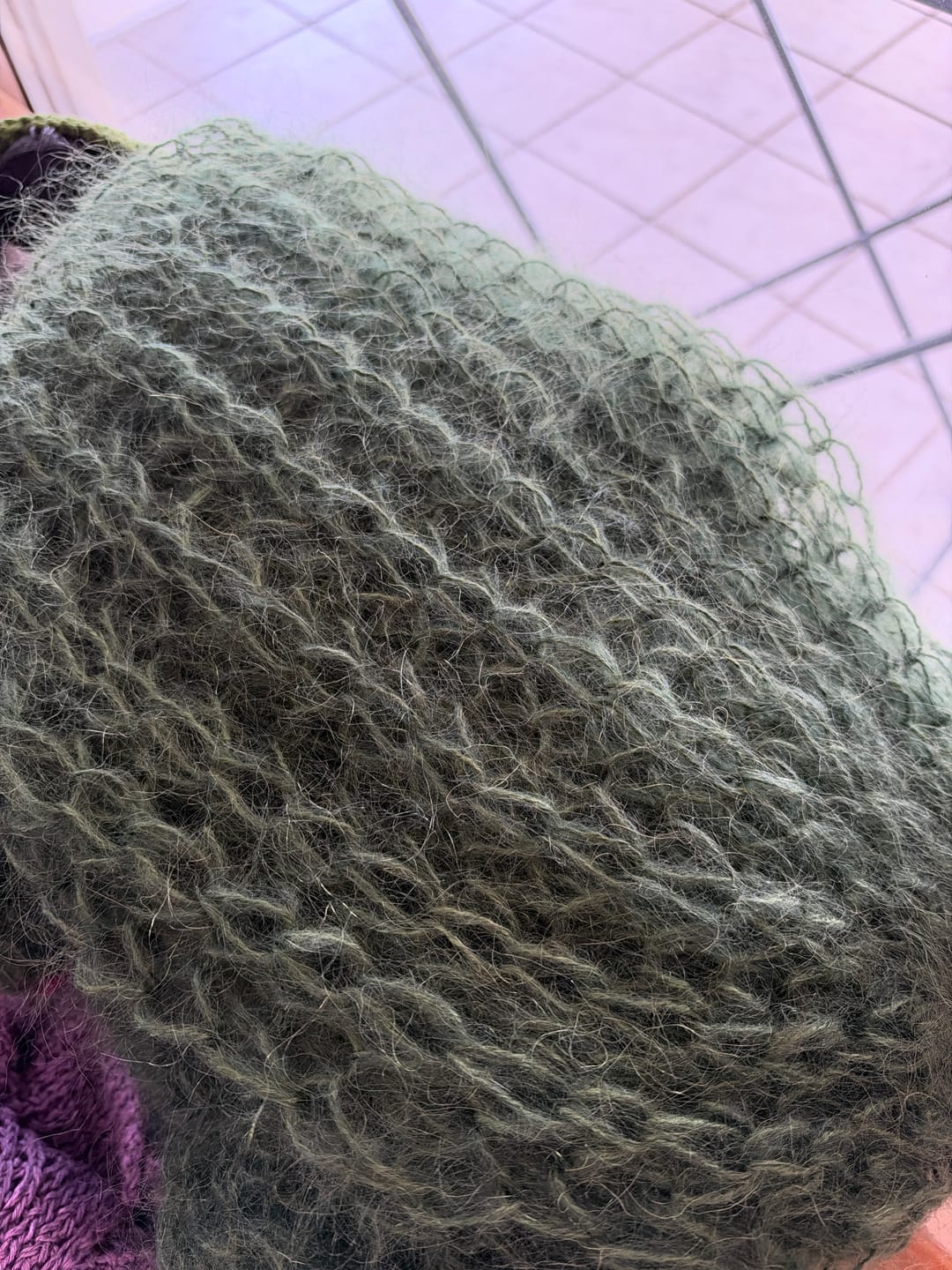 Customer photo review of YarnArt Mohair Trendy
