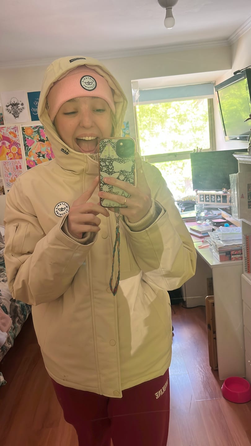 Customer photo review of Gorro de lana
