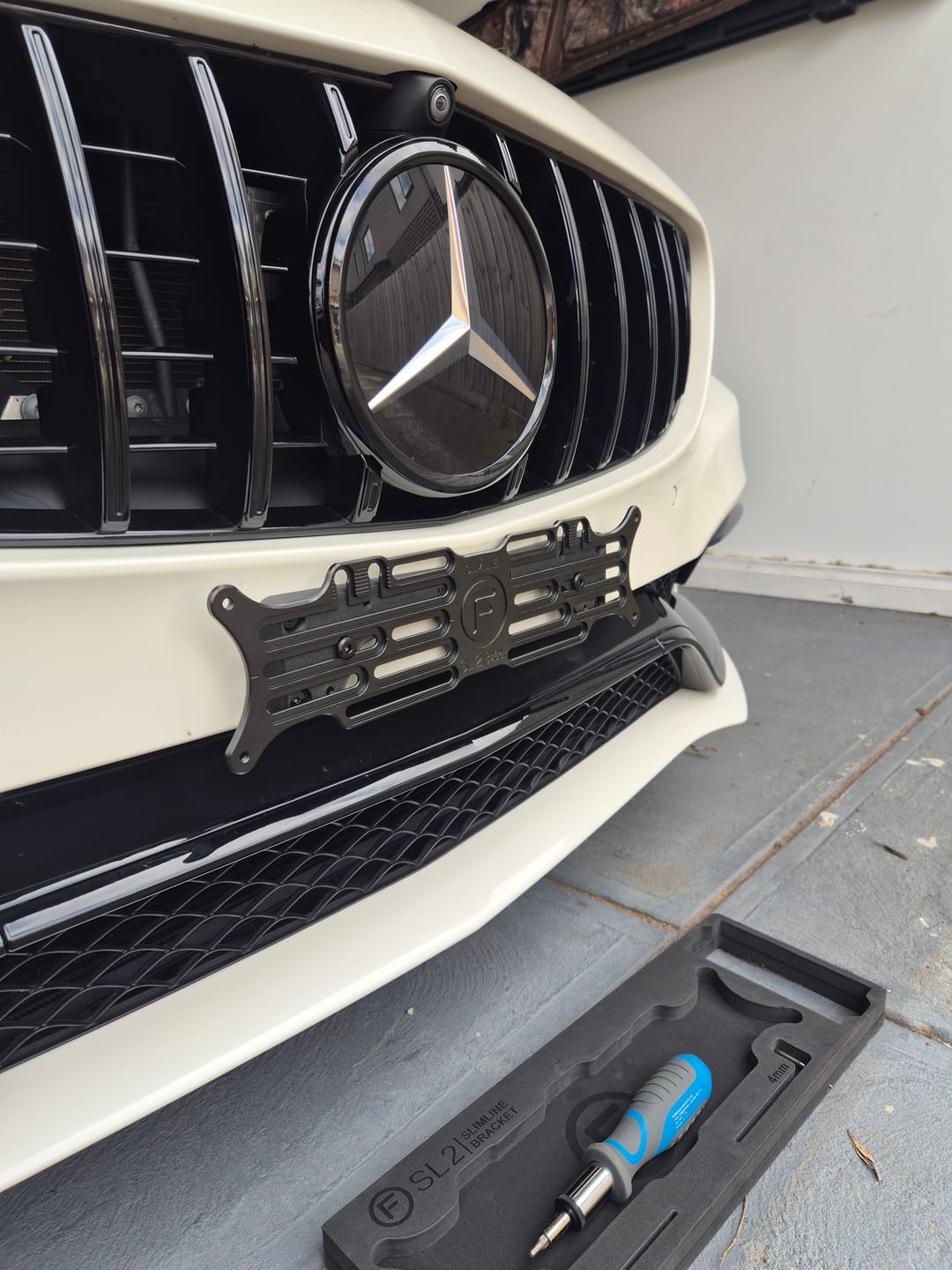 Customer photo review of Mercedes C63s AMG C205 2016-2023 Coupe Pre-Facelift & Facelift - OEM Plinth Delete Kit PRO (FRONT)
