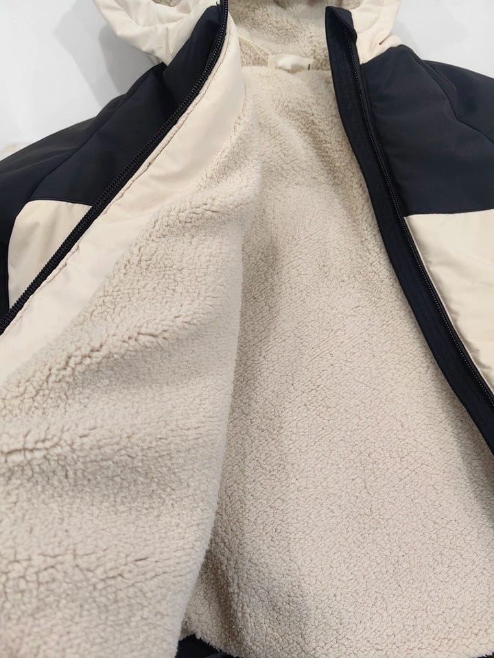 Customer photo review of Dave&Bella Toddler Girls/Boys Warm Animal-style Outwear Hooded Fleece Padded Coats