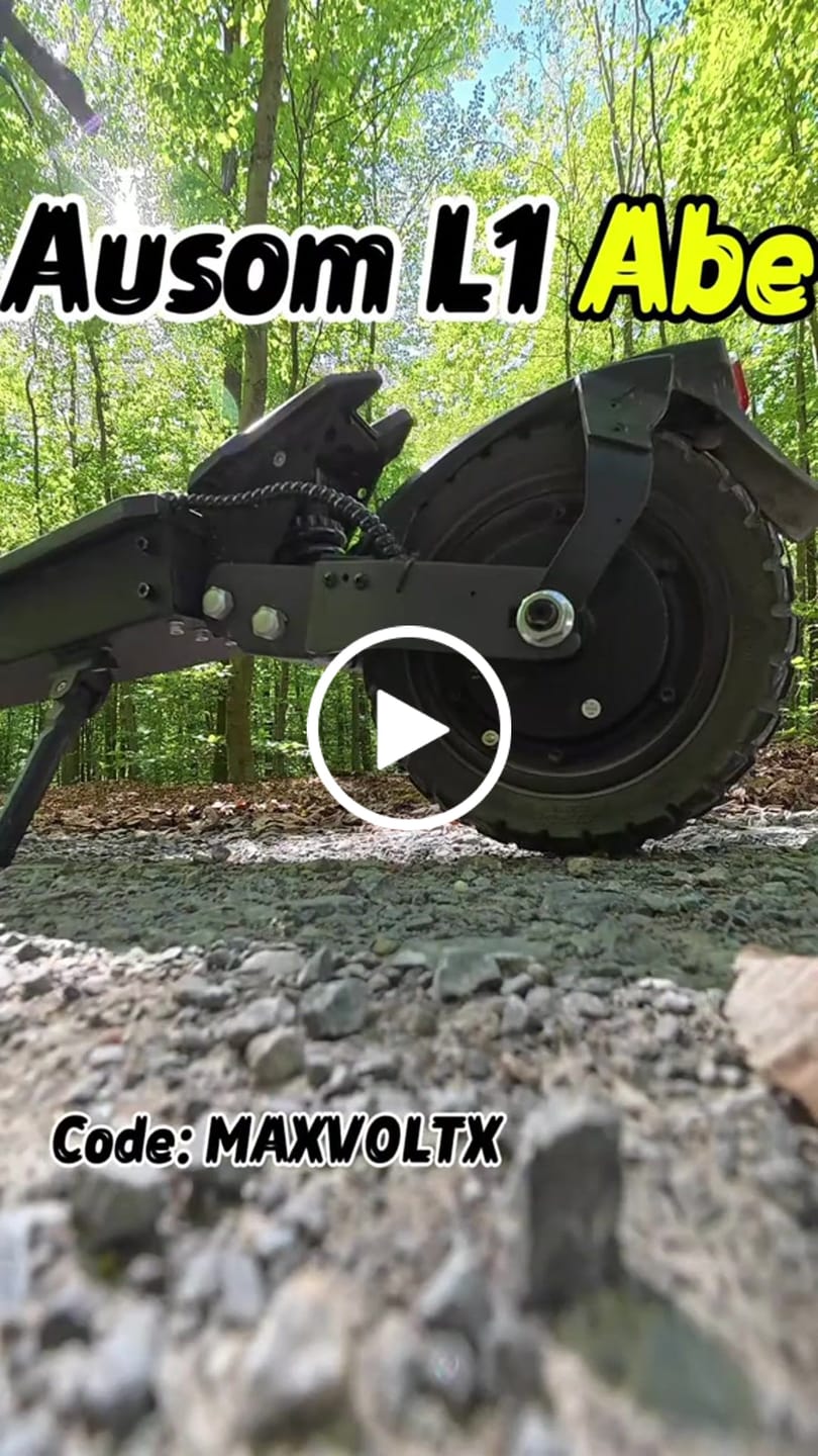 Customer video review of Ausom L1 ABE Electric Scooter