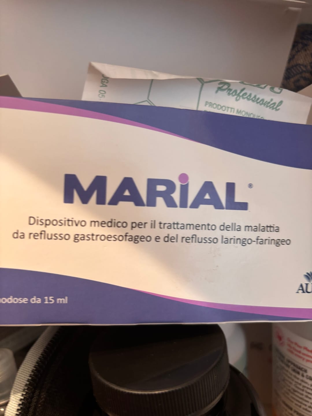 Customer photo review of Marial Oral Gel 15 ml x 20 Sticks