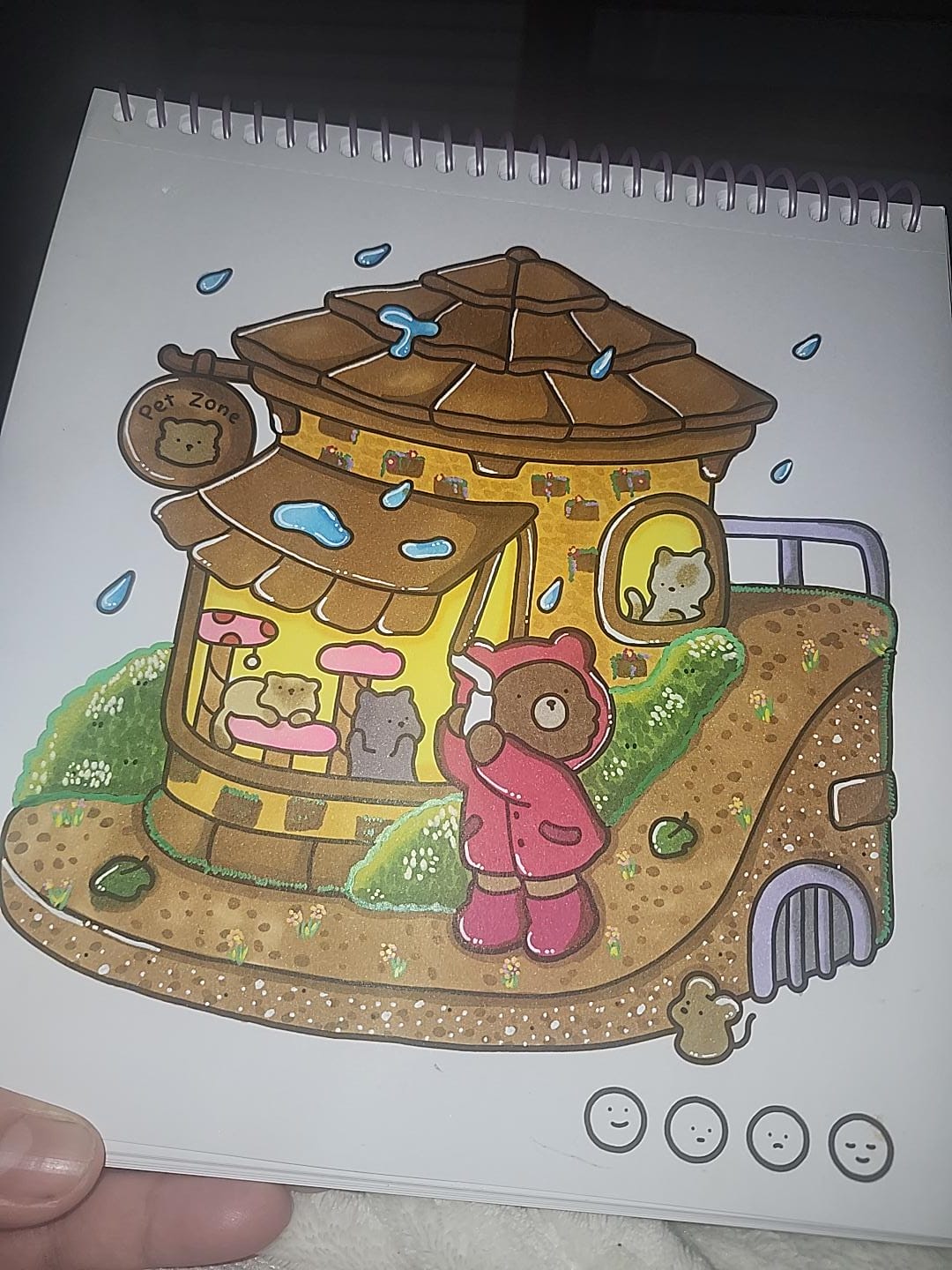 Customer photo review of Ohuhu Nahuku Direct-ink Acrylic Markers