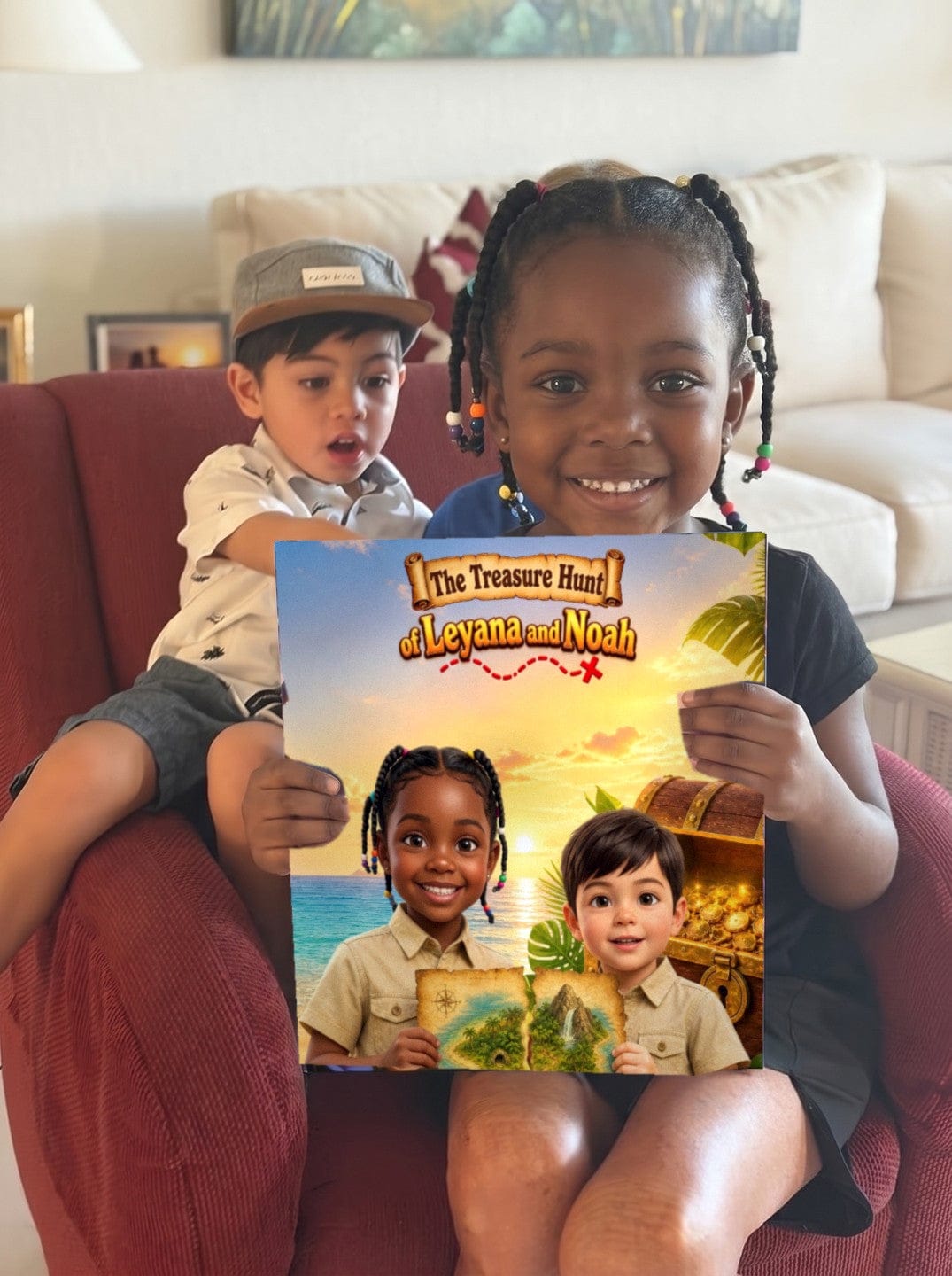 Customer photo review of The Treasure Hunt for Two