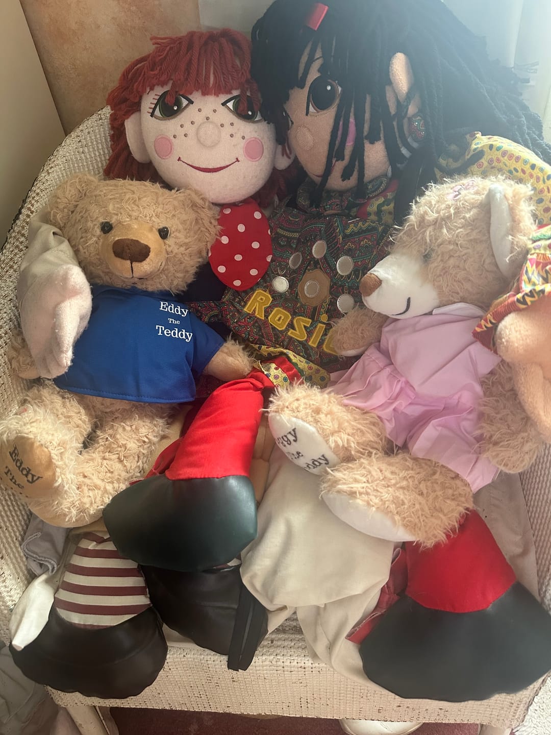 Customer photo review of Peggy The Teddy Bear