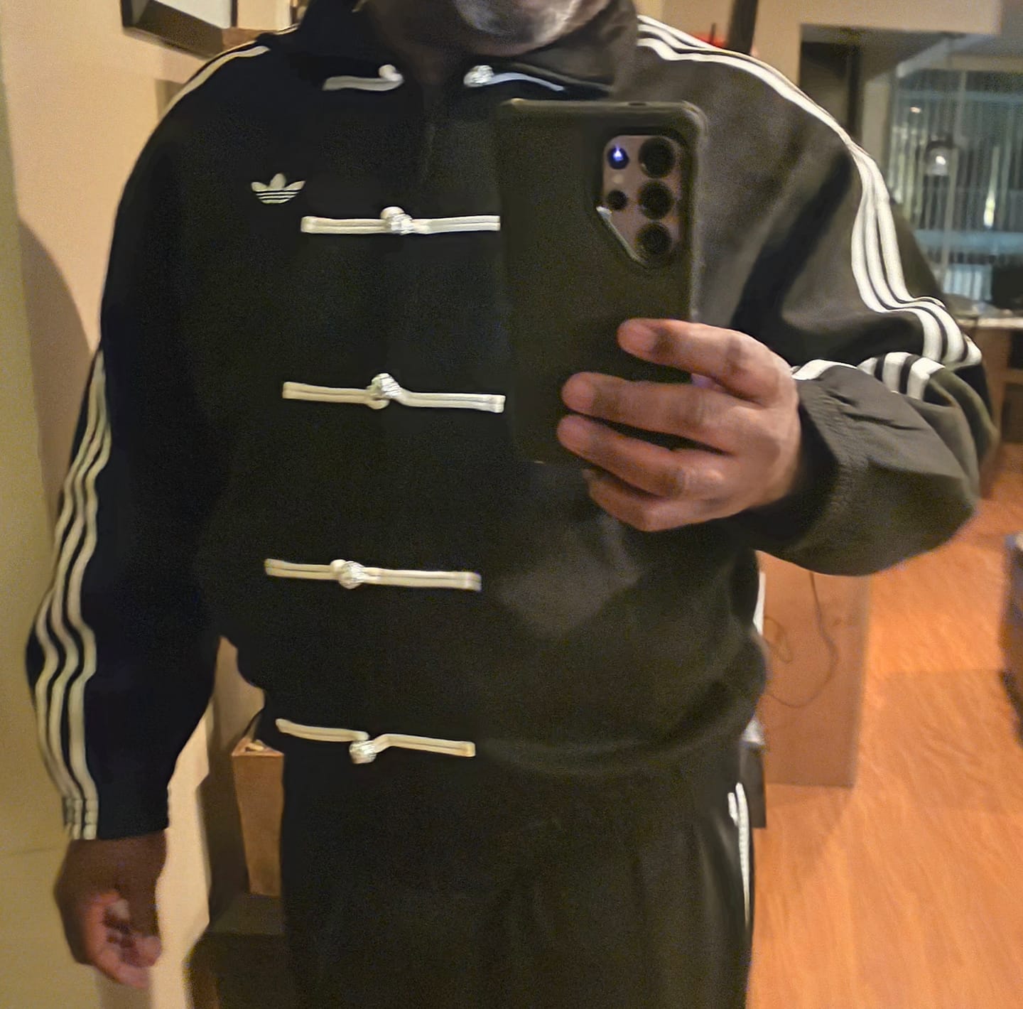Customer photo review of Adidas Chinese New Year Full Collection 2026 CNY Tang Track Jackets