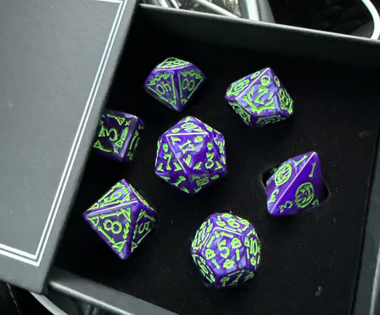 Customer photo review of Mystery Box: Regular Dice