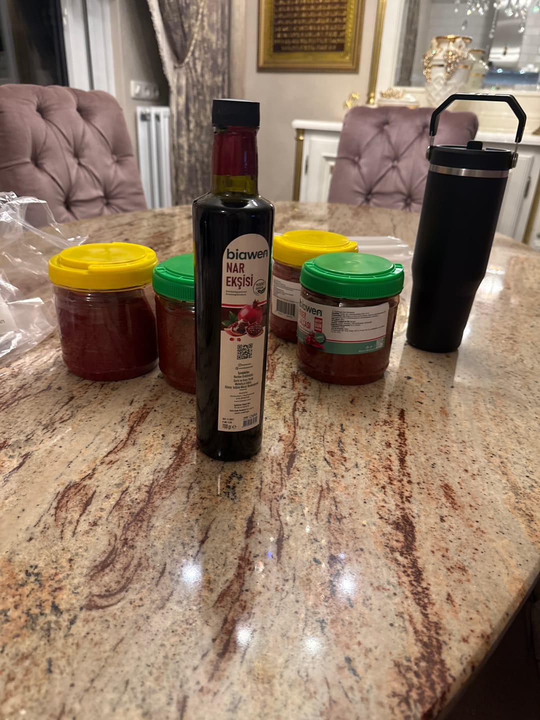 Customer photo review of Katkısız Doğal Nar Ekşisi – Şekersiz Hakiki Lezzet