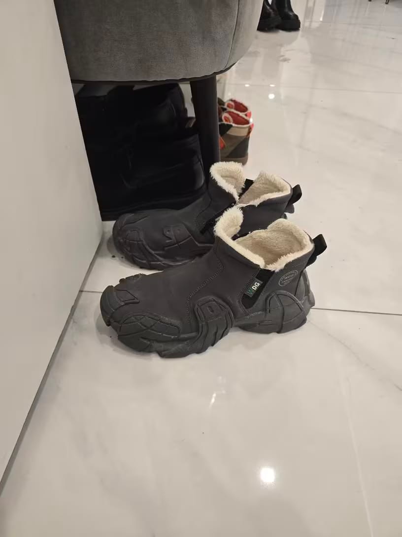 Customer photo review of ThermoBoots – wasserdicht, warm gefüttert und leicht statt klobig