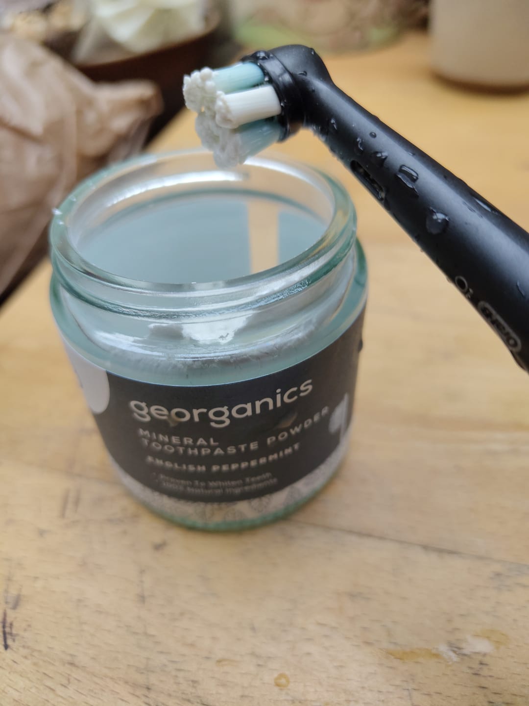 Customer photo review of Mineral Toothpaste Powder - Peppermint