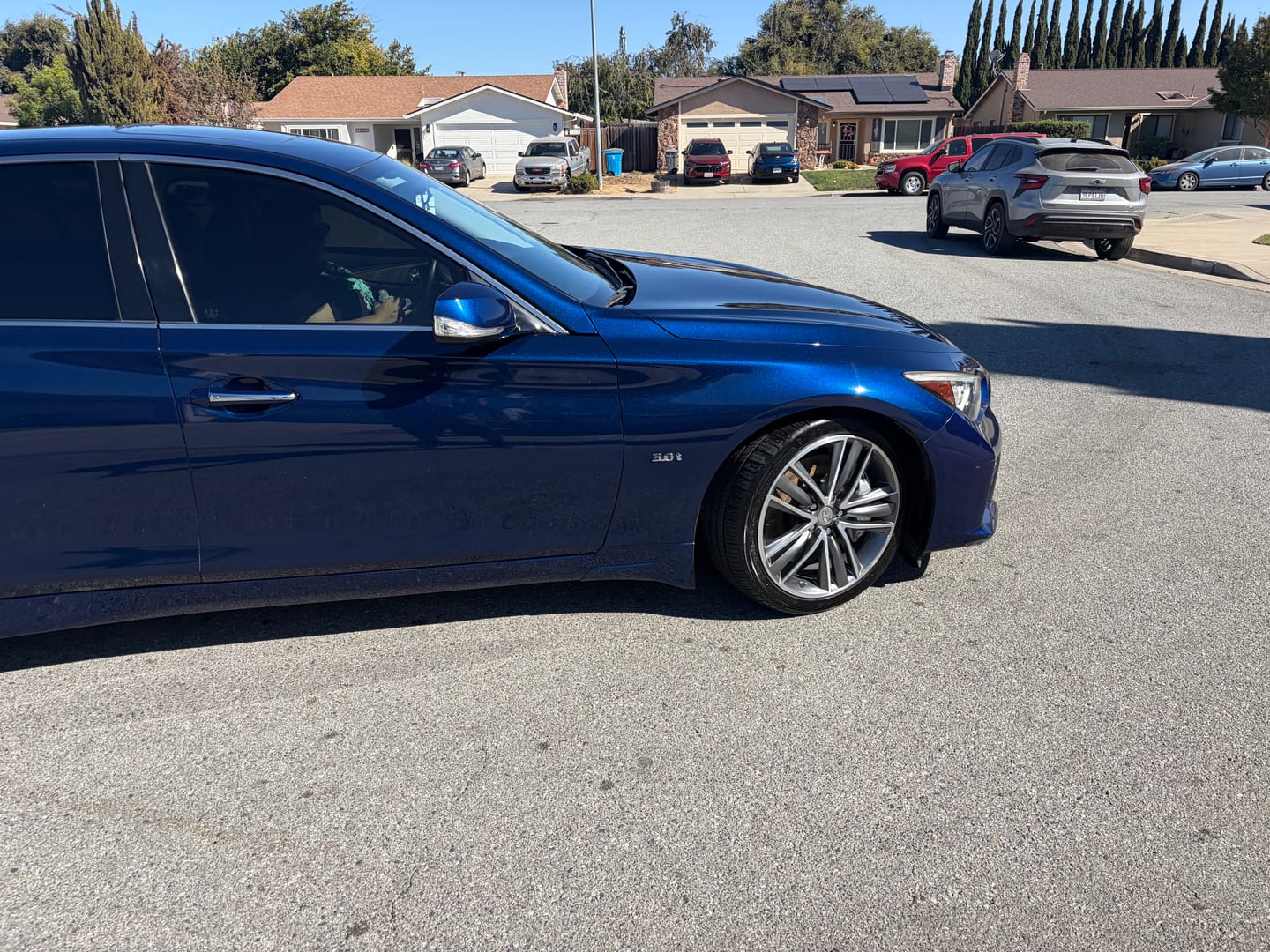 Customer photo review of Decked Out Tire Dressing - Gallon