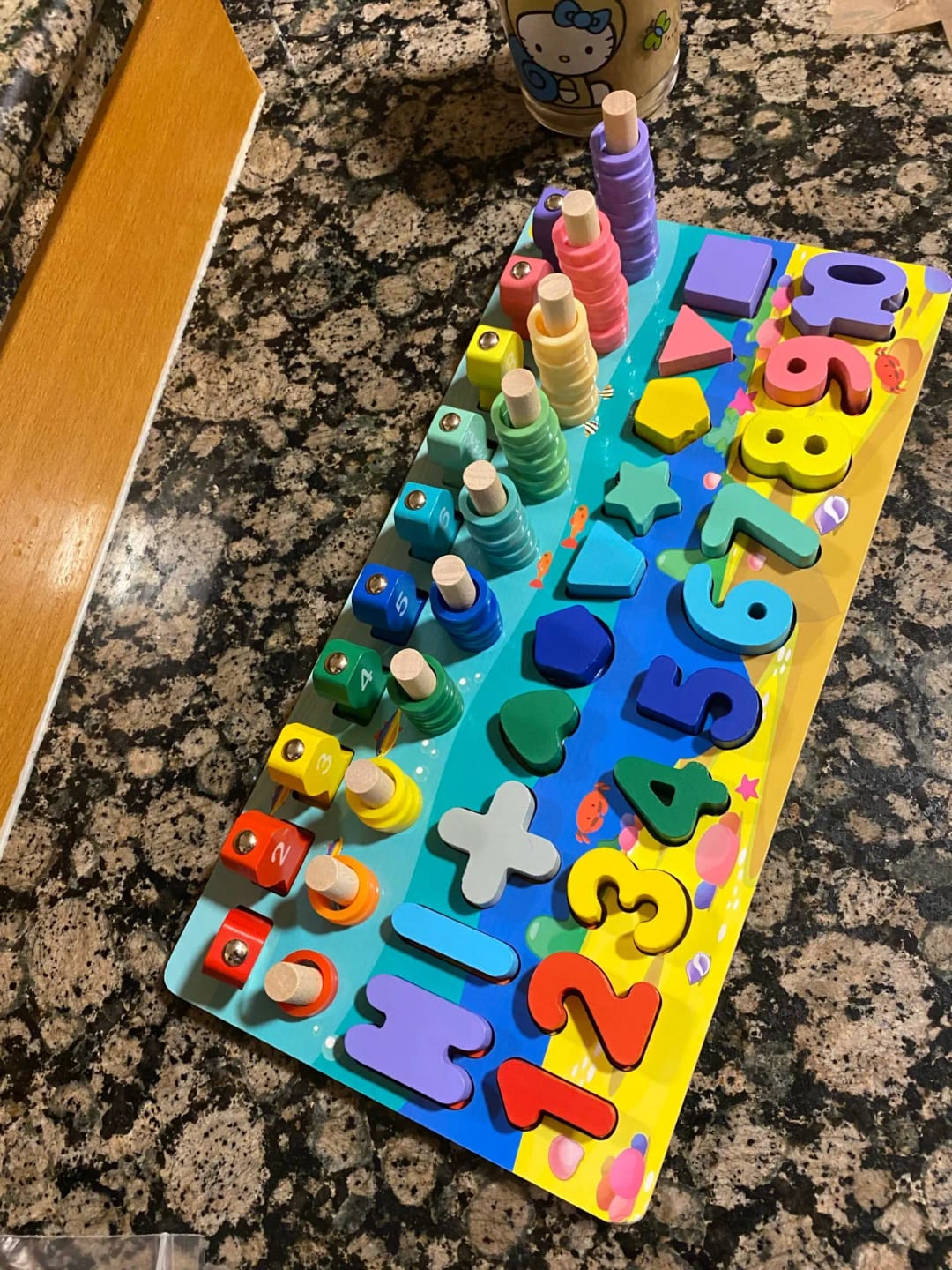 Customer photo review of Montessori Board™- Wooden Educational Table