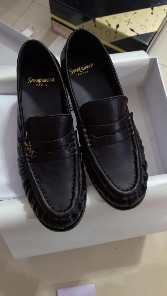 Customer photo review of YSL 2026 Loafer Suede Leather