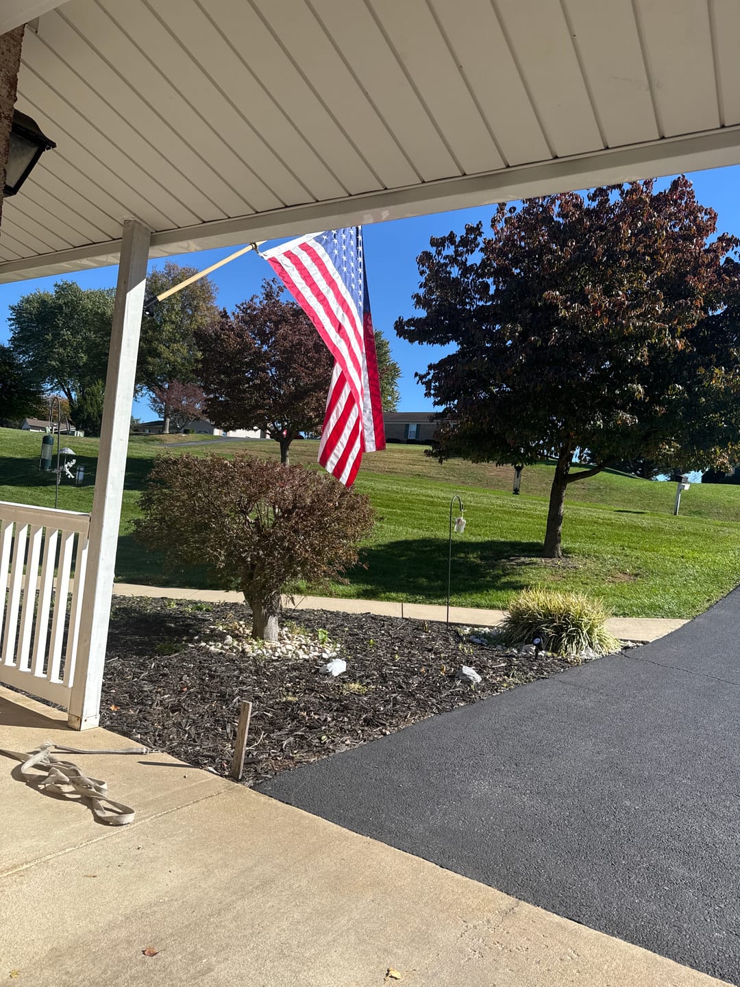 Customer photo review of 3' x 5' American Flag Set