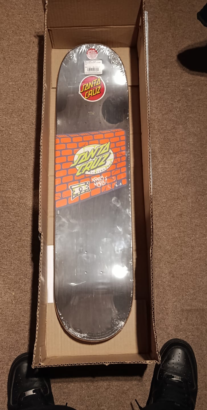 Customer photo review of Santa Cruz - Tabla Johnson Other Side - 8.375 x 32