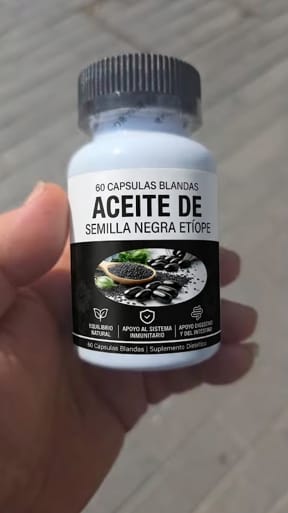 Customer photo review of Semilla Negra Etíope 60 Softgels | Forja Viva