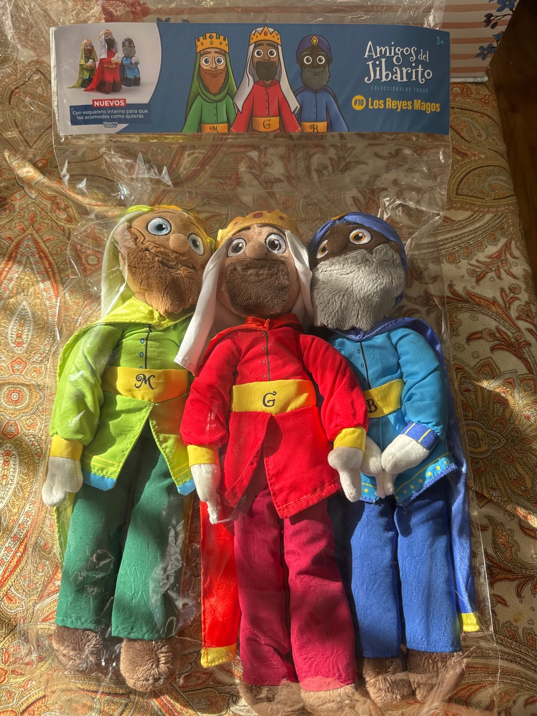 Customer photo review of Los Reyes Magos | Set de Peluches