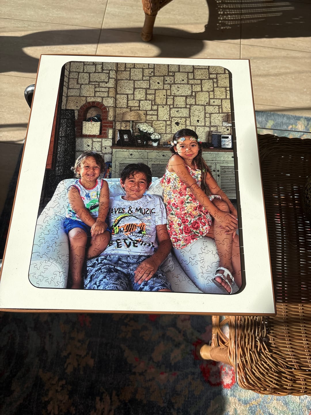 Customer photo review of Kişisel Tasarım - Ahşap Puzzle
