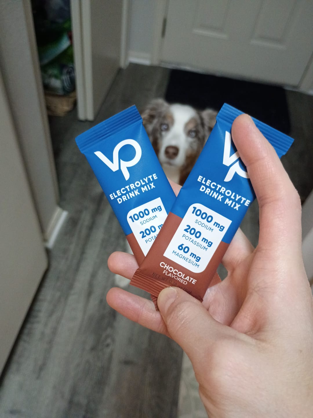 Customer photo review of High Sodium Sugar-Free Electrolyte Powder Packets