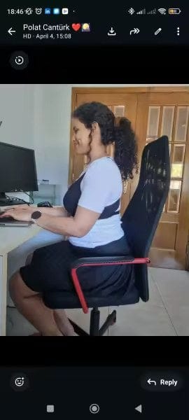 Customer photo review of Pétala Posture Comfort Bra
