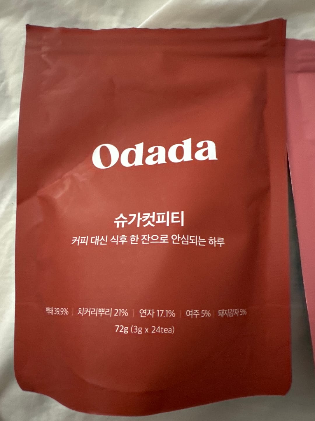 Customer photo review of ODADA Super Lympho Tea (2g x 24tea)