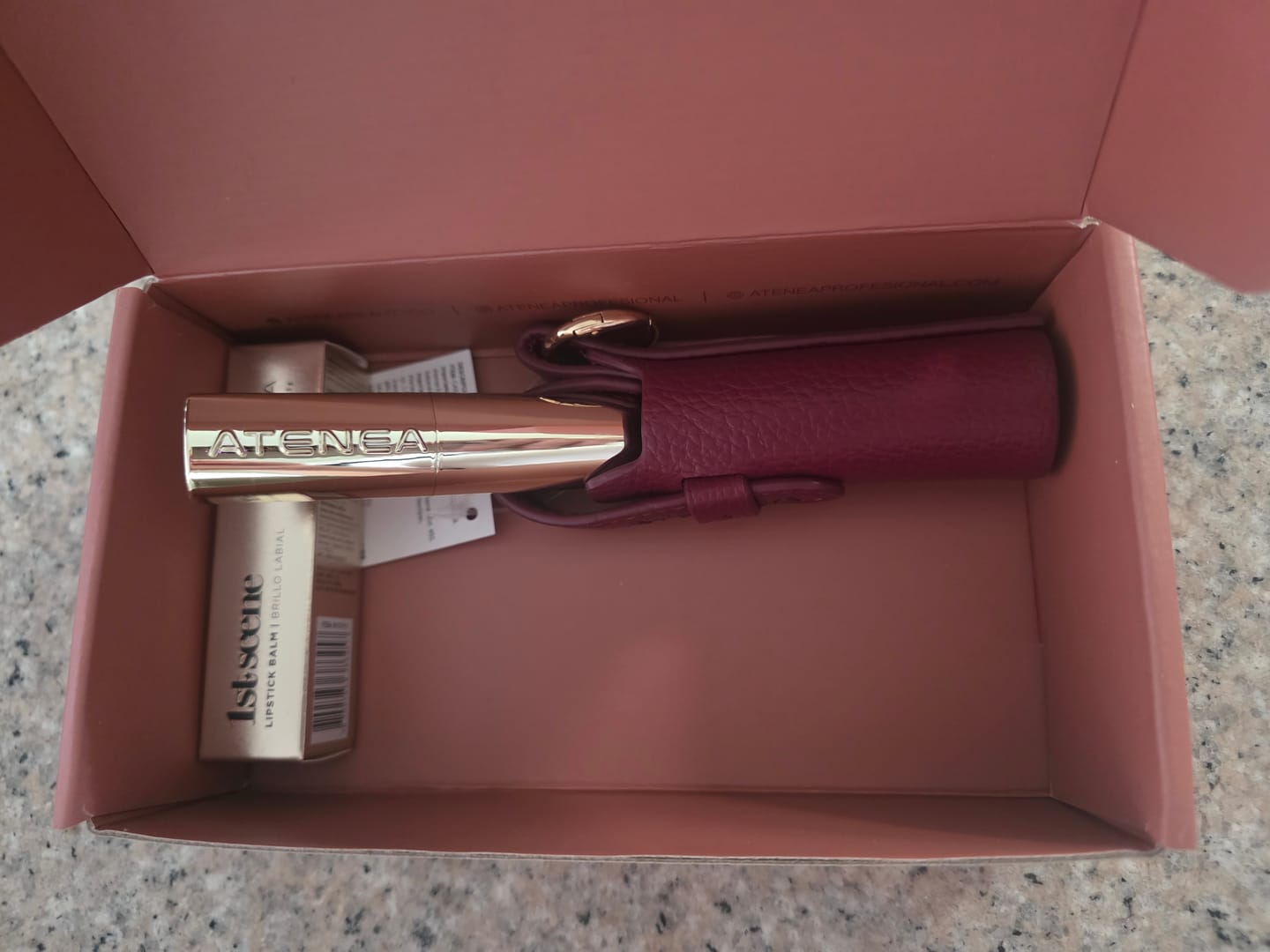 Customer photo review of Lipstick balm 1st Scene