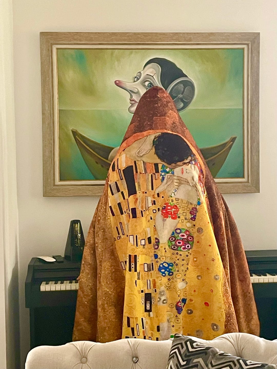 Customer photo review of Klimt The Kiss Battaniye