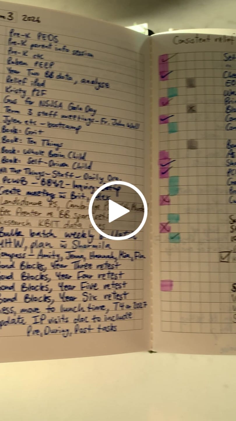 Customer video review of Running List