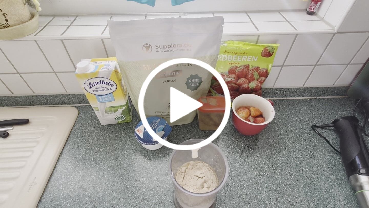 Customer video review of Multi Protein (ohne Soja) mit Vanille-Geschmack