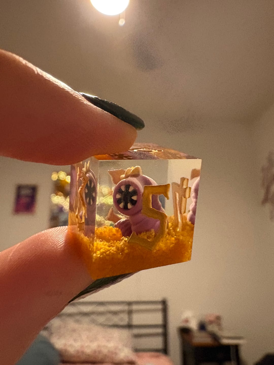 Customer photo review of PRE-ORDER || SMARSH Sharp-Edged Resin Dice Set | Tales From the Stinky Dragon x MMG