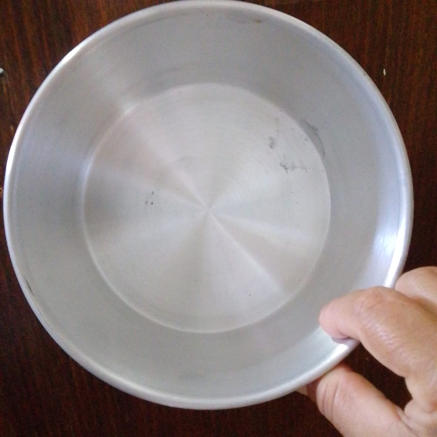 Customer photo review of Molde Torta Fijo de Aluminio X Mayor