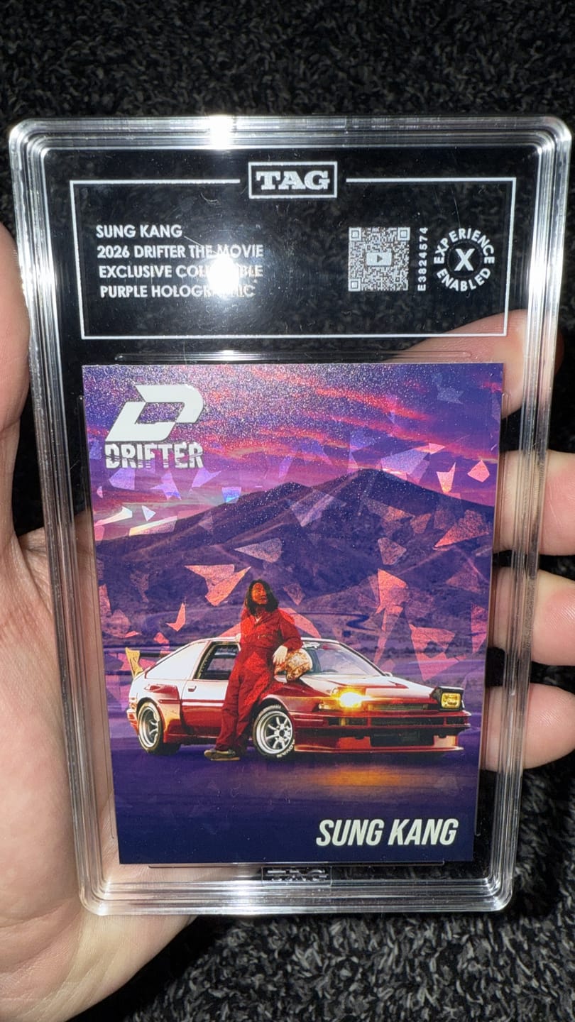 Customer photo review of Sung Kang Drifter the Movie Mystery Slab