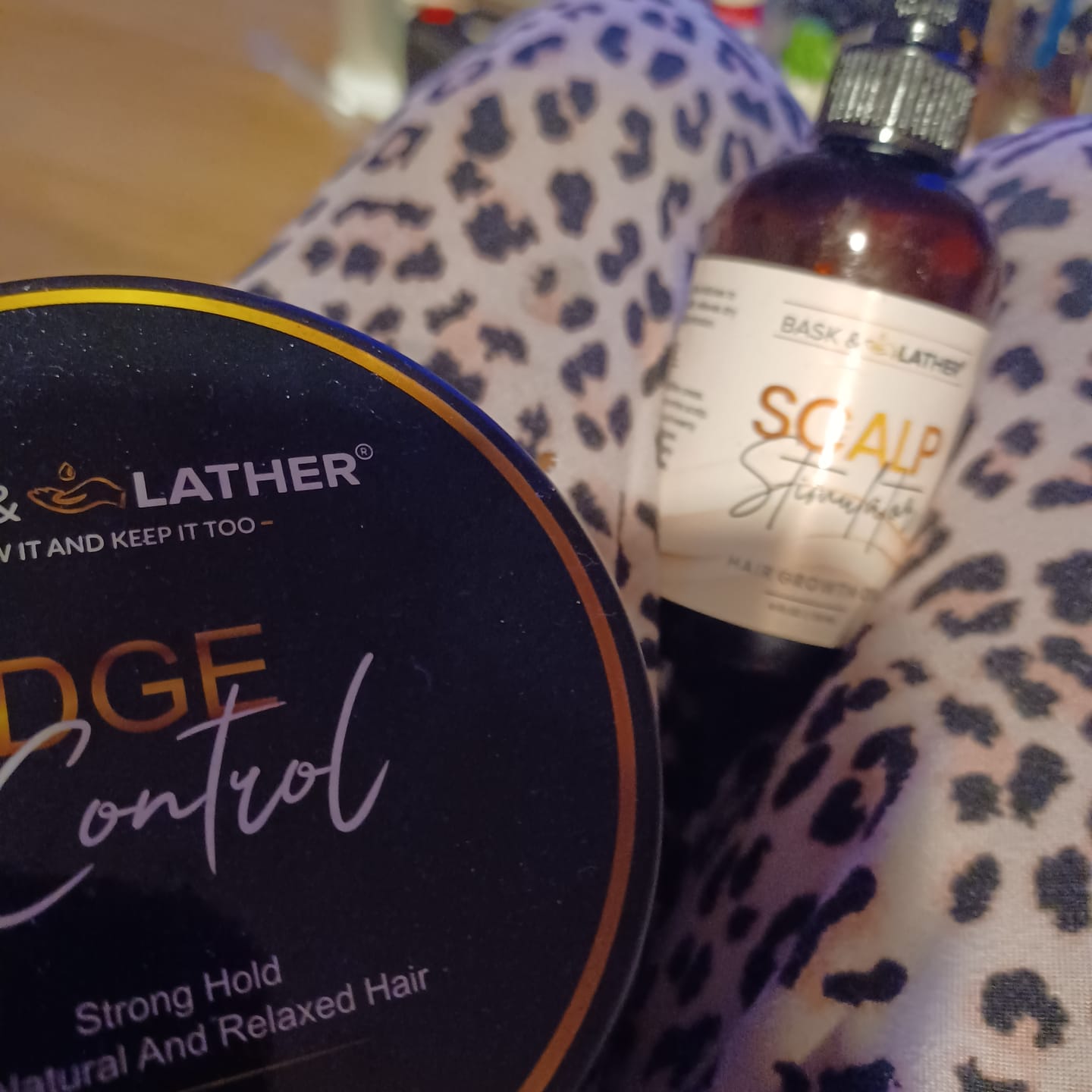 Customer photo review of BALM - Stimulating Scalp & Hair Balm